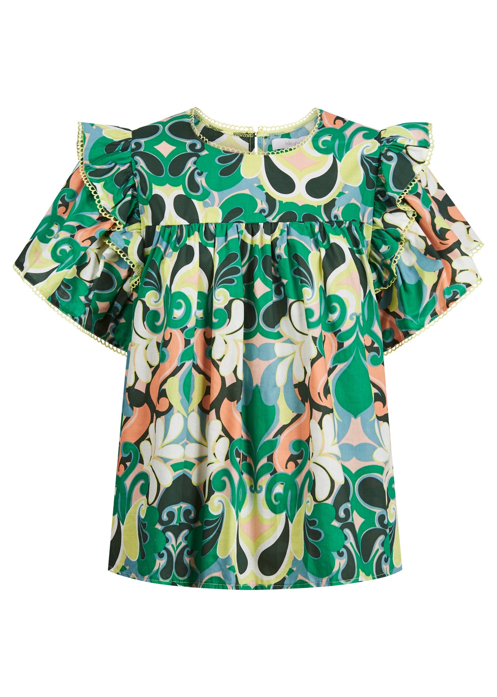 Aurora Frill Top ~ Paisley