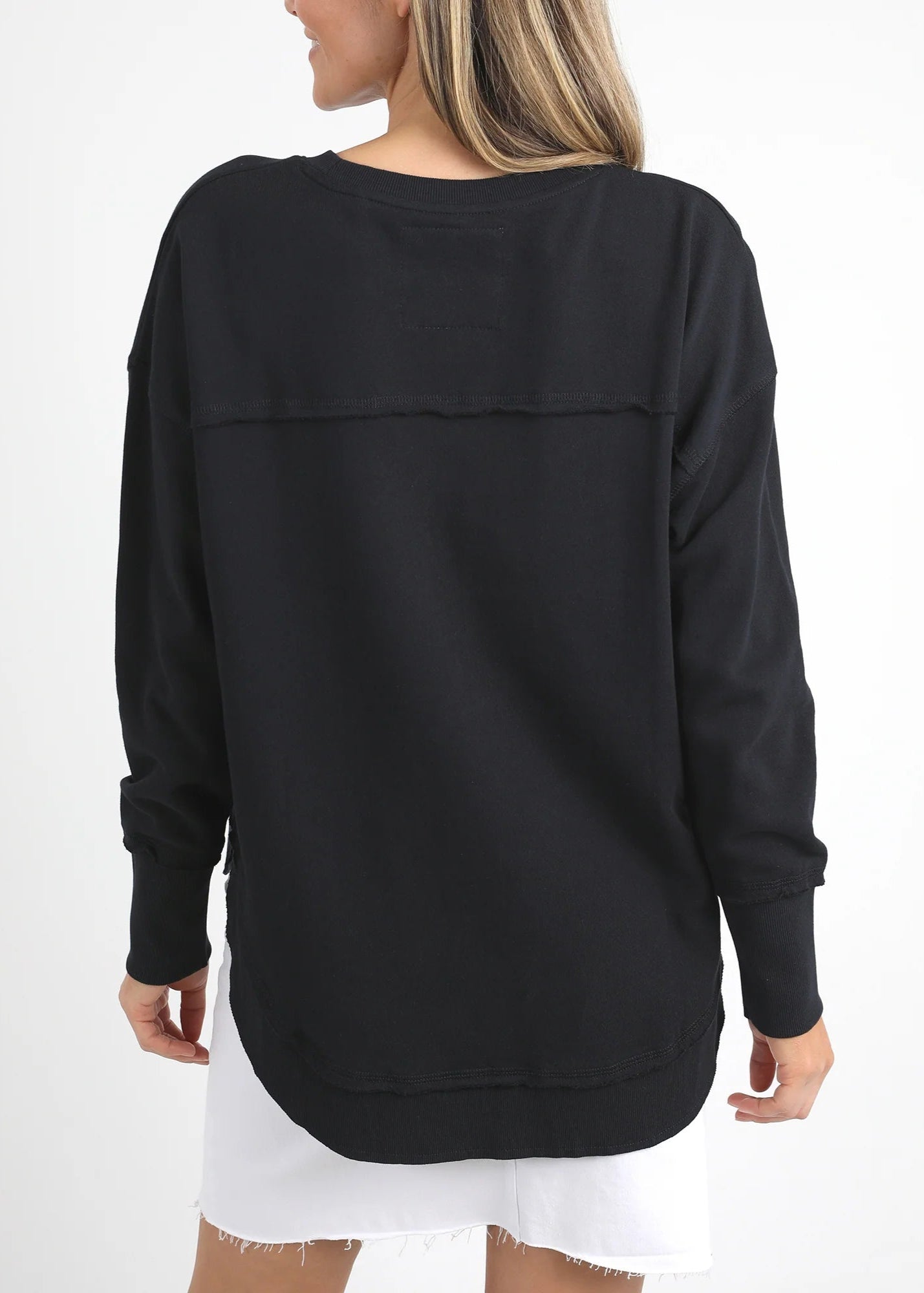 Simplified Metallic Crew ~ Black