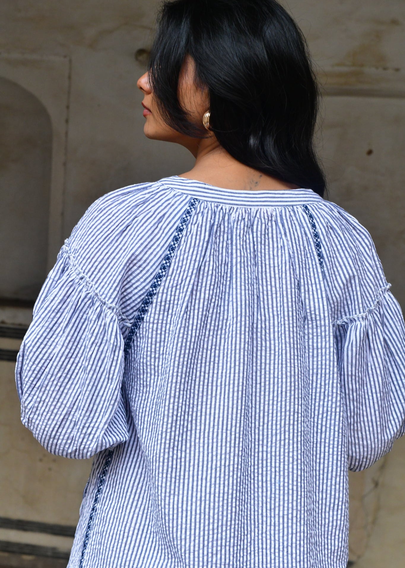 Capri Shift Dress ~ Navy