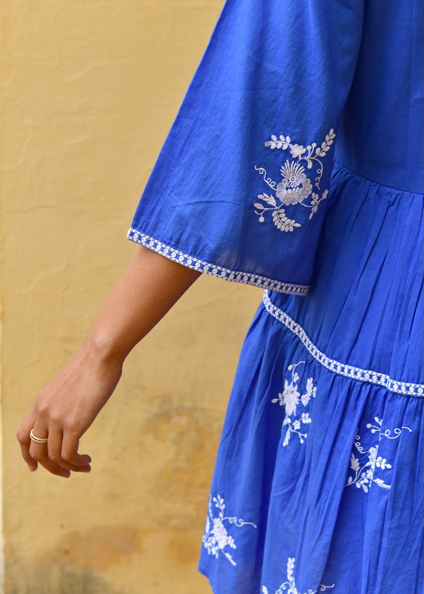 Cote d'Azur Swing Dress ~ Blue