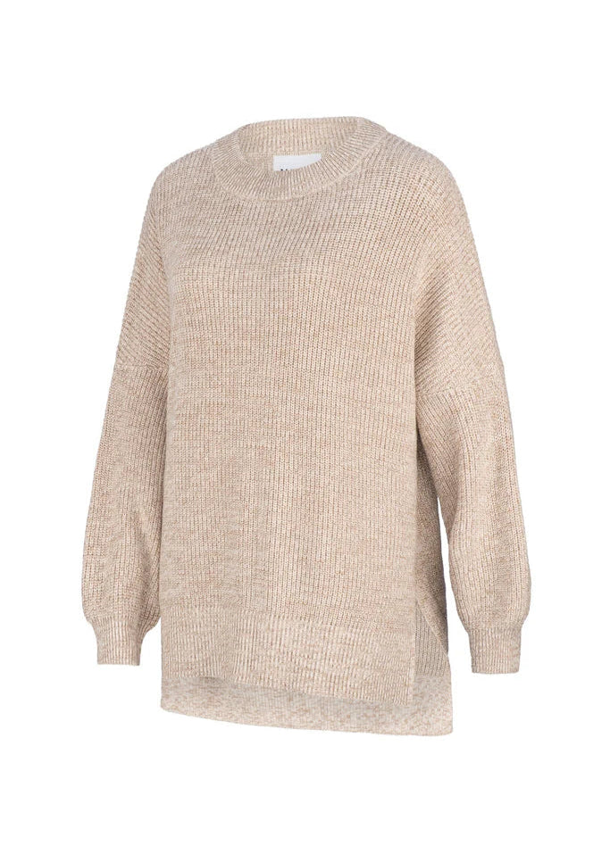 Seven Pullover ~ Oat Twist