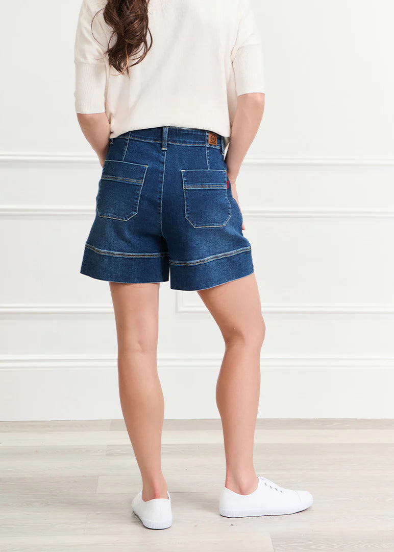 Daisy Denim Short ~ Indigo