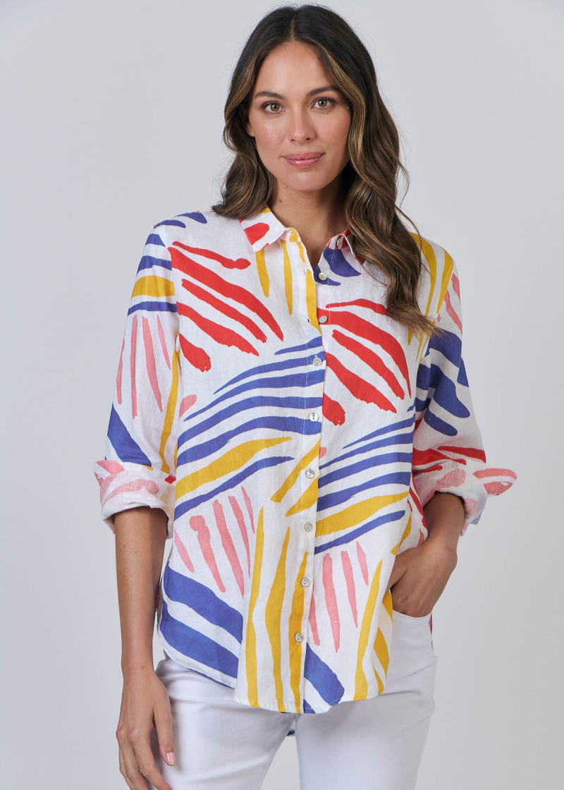 Boyfriend Linen Shirt ~ Mer