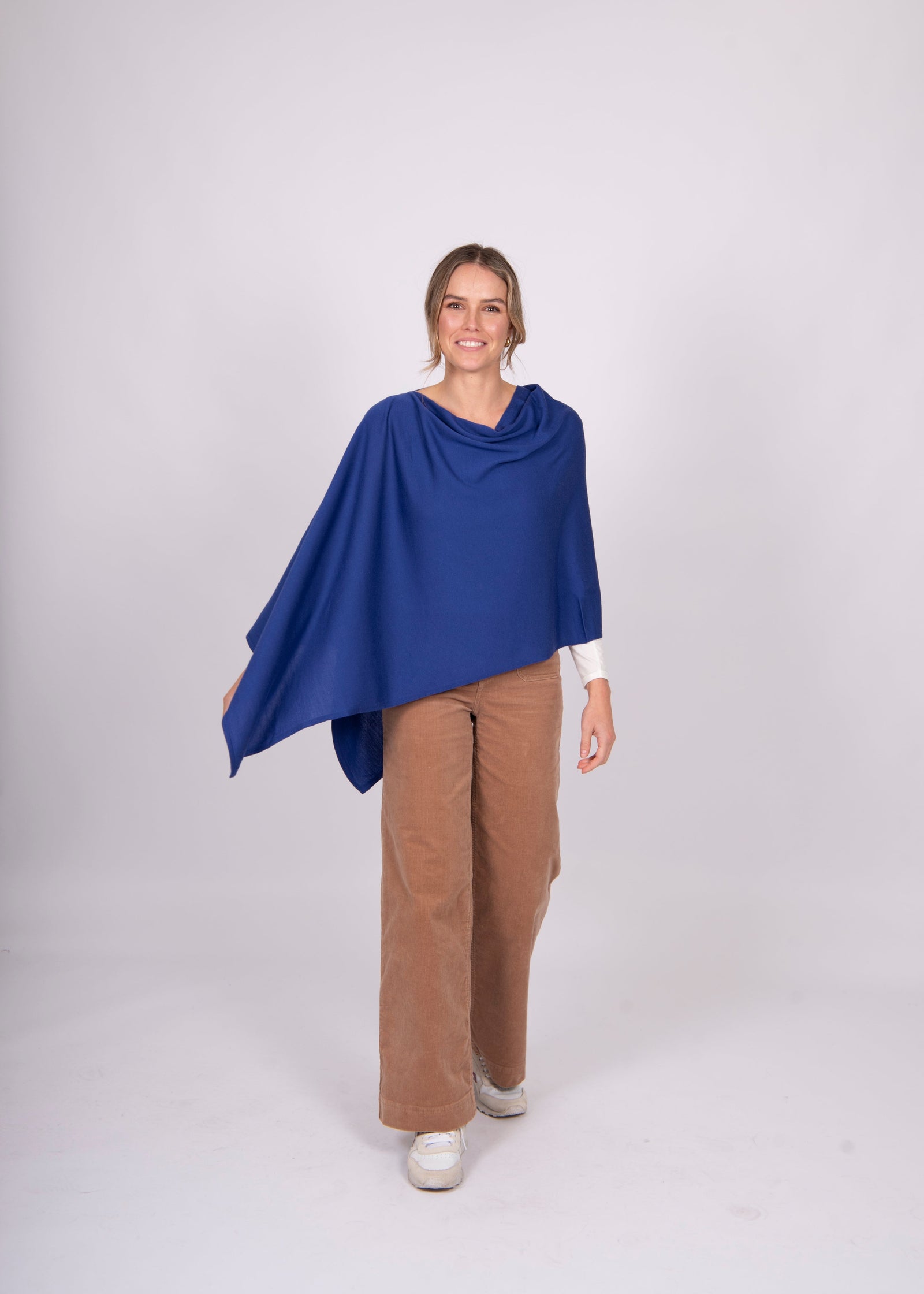Merino Topper ~ Indigo