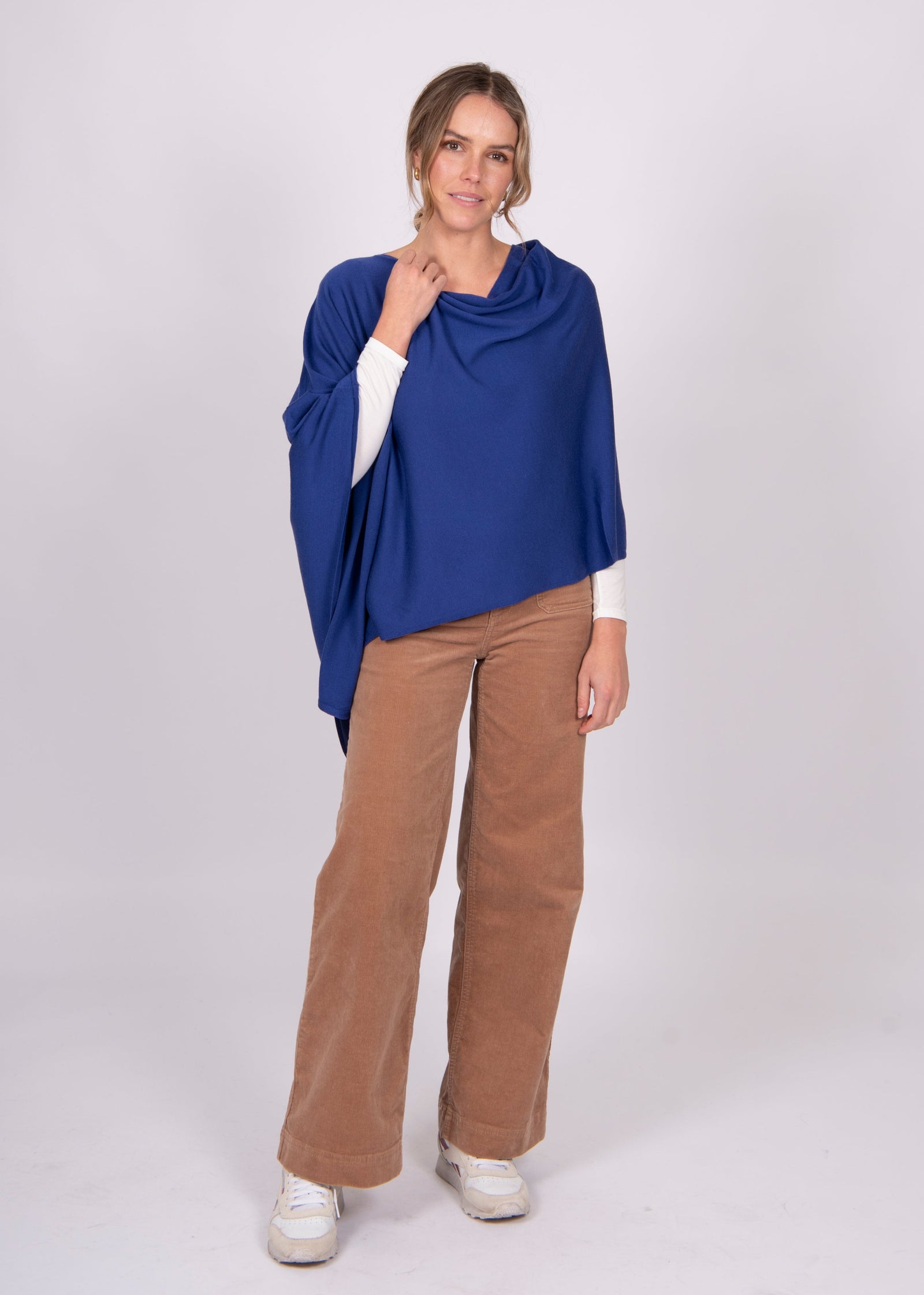 Merino Topper ~ Indigo