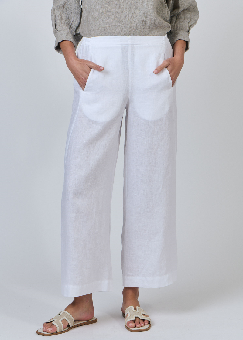 Linen Pant ~ White