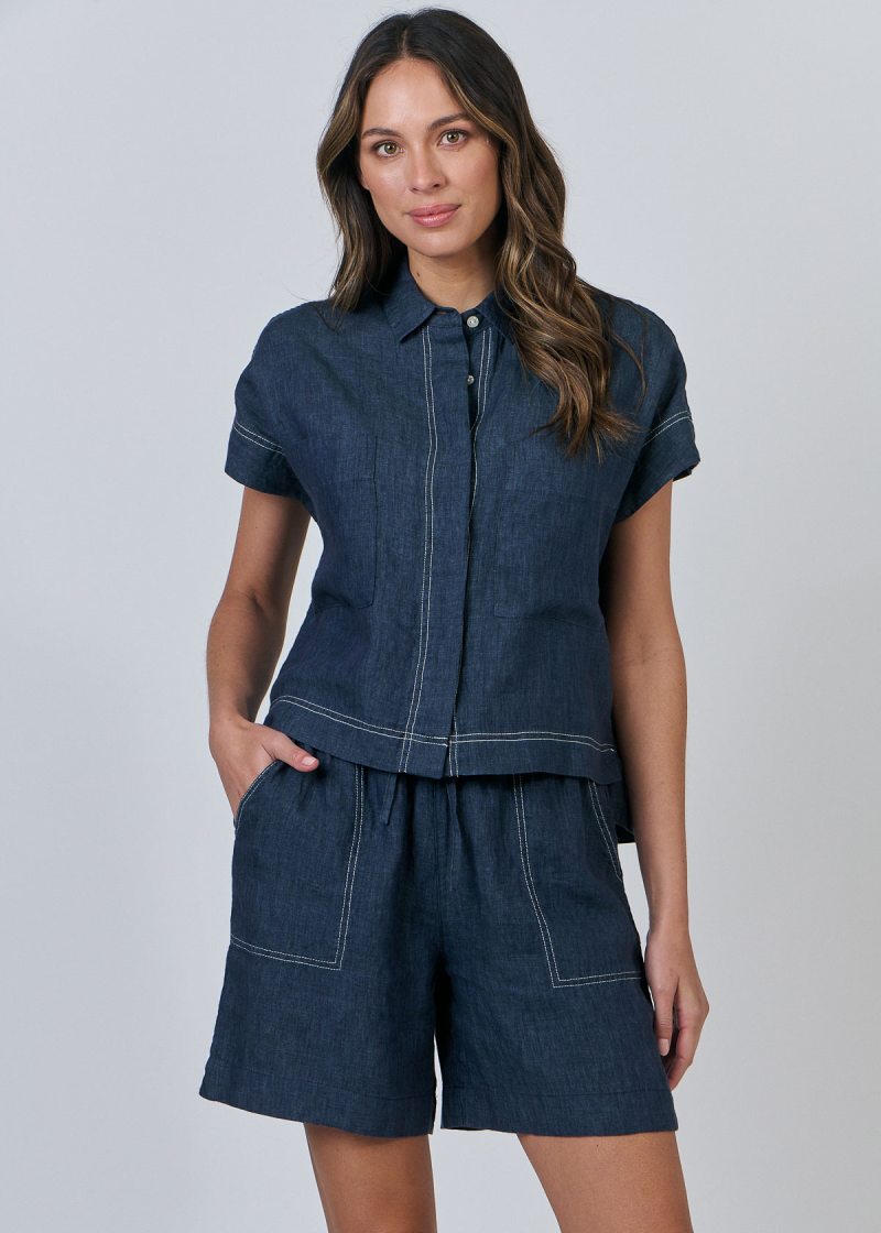 Linen Shorts ~ Poseidon