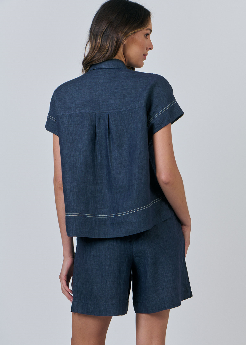 Linen Shorts ~ Poseidon