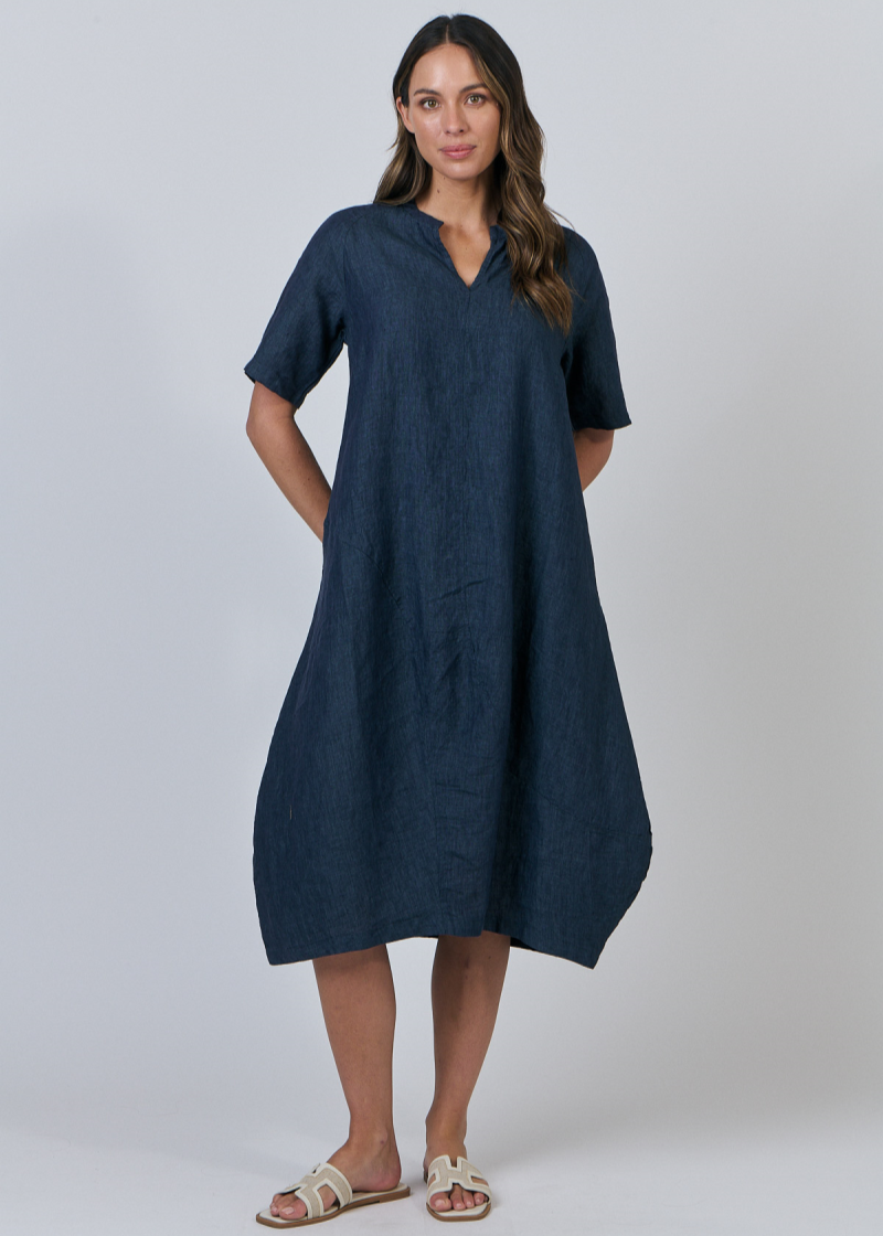 Linen Dress ~ Poseidon