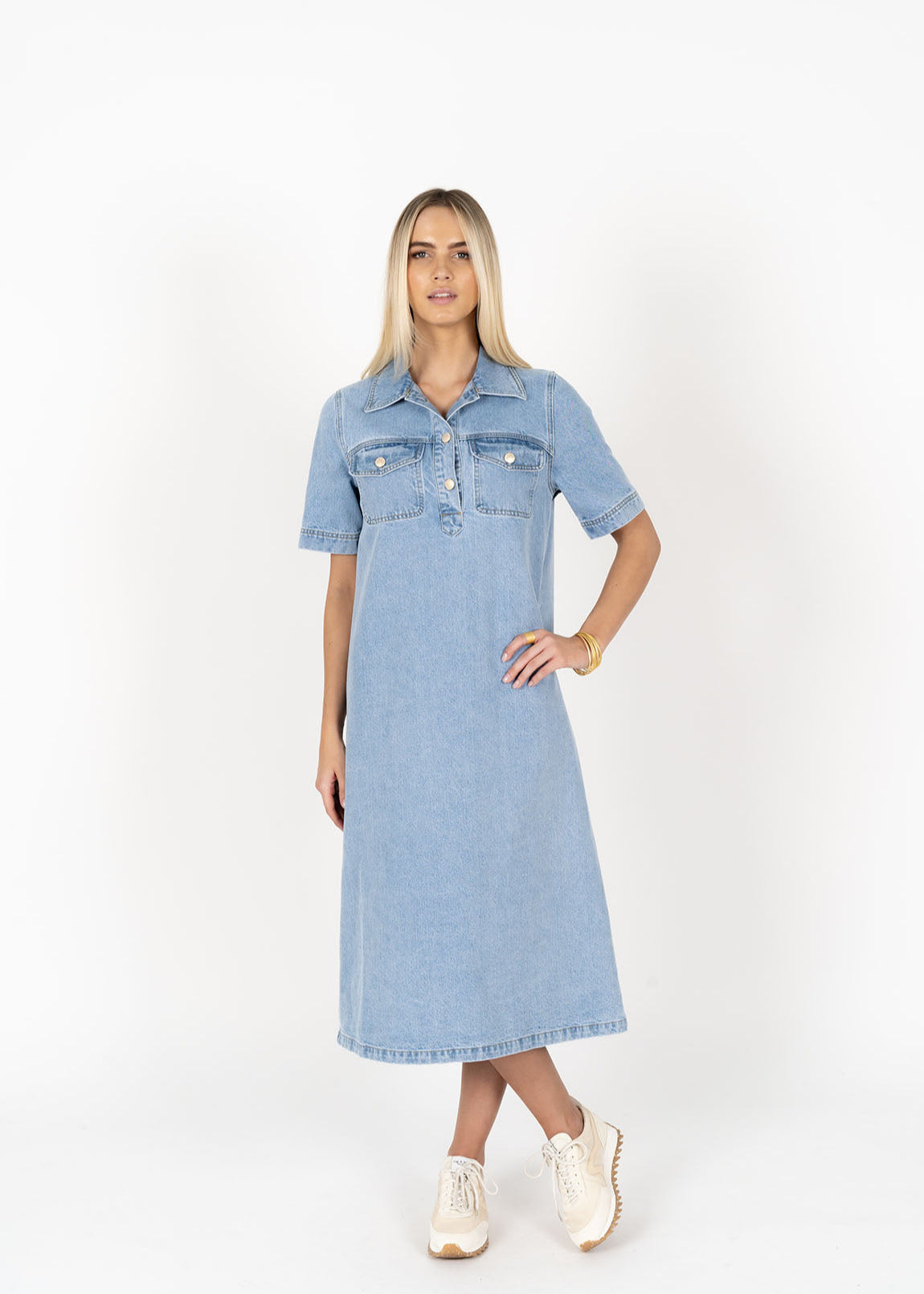 Amici Dress ~ Denim