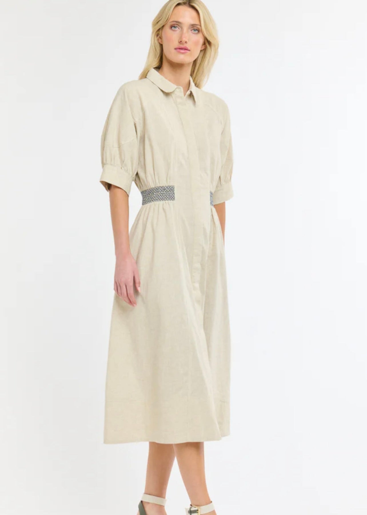 Peggy Dress ~ Natural