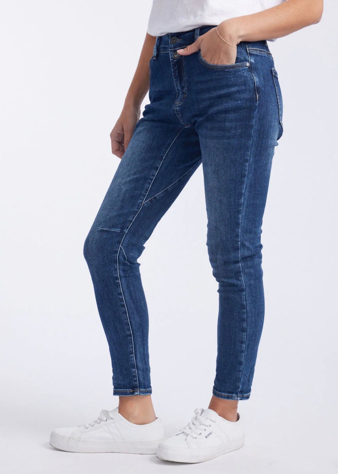 Emma Stretch Jean ~ Dark Denim
