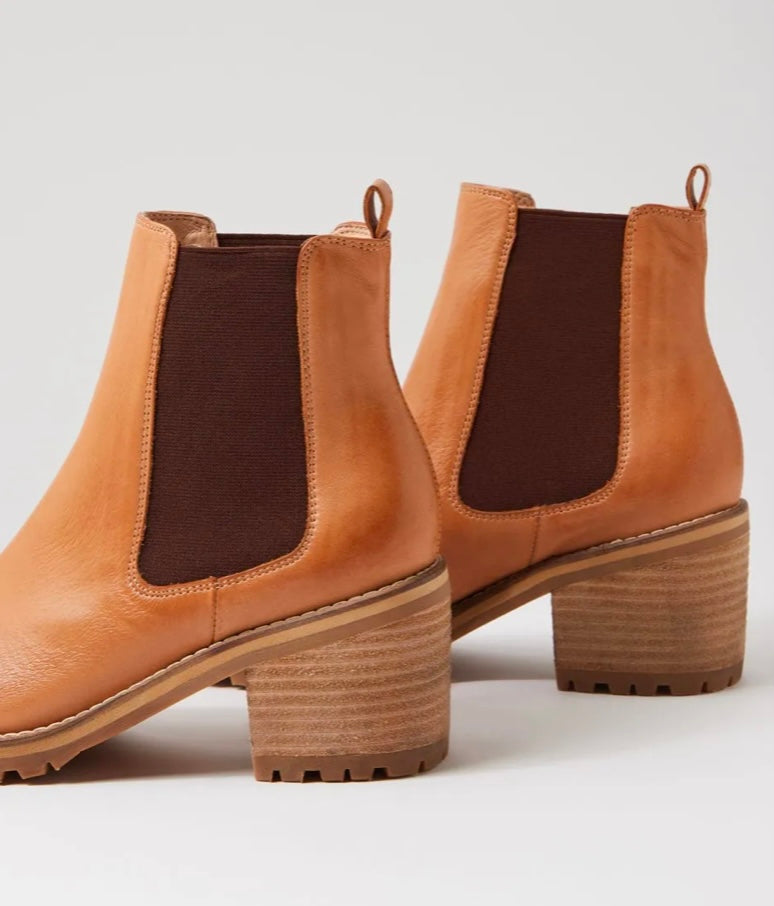 Biscoti Boot ~ Dk Tan