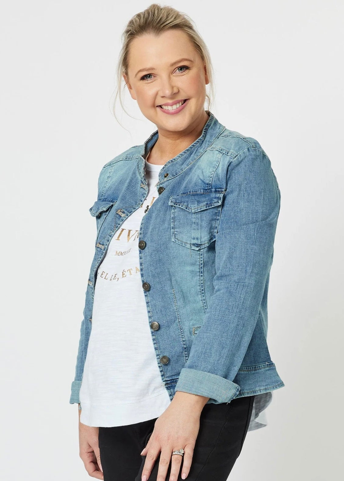 Maggie Denim Jacket ~ Denim