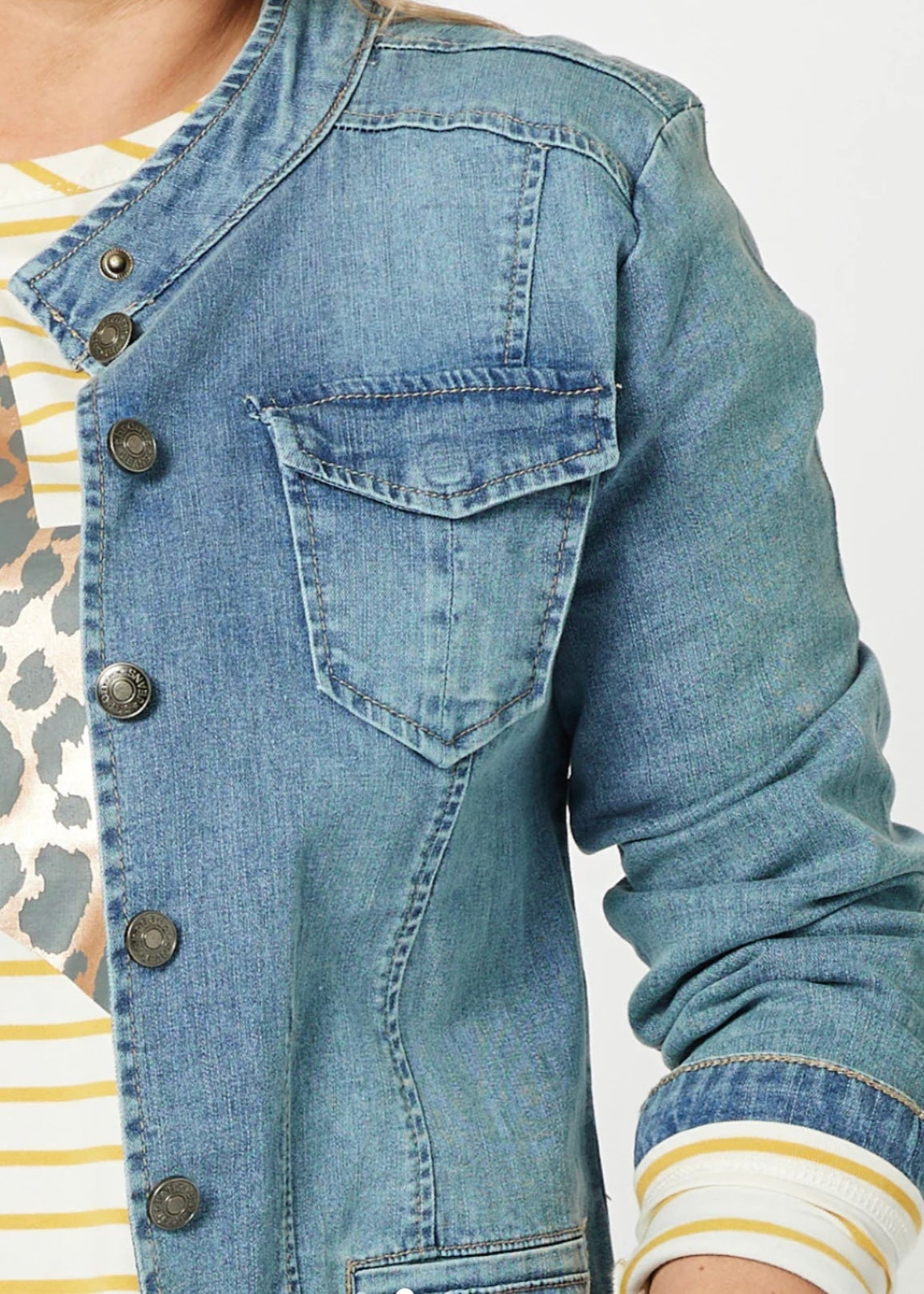 Maggie Denim Jacket ~ Denim