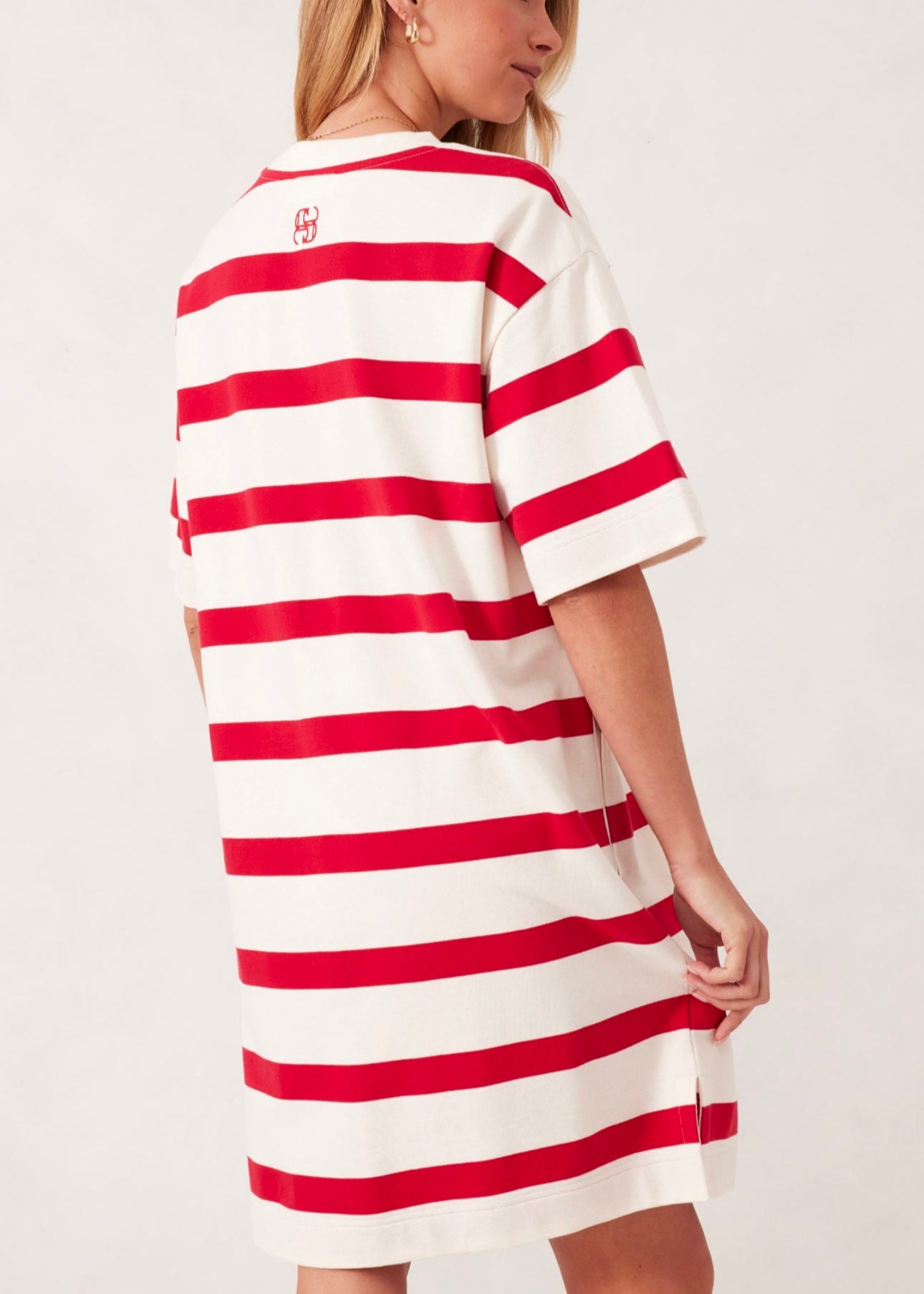 Mini Terry Dress ~ Red