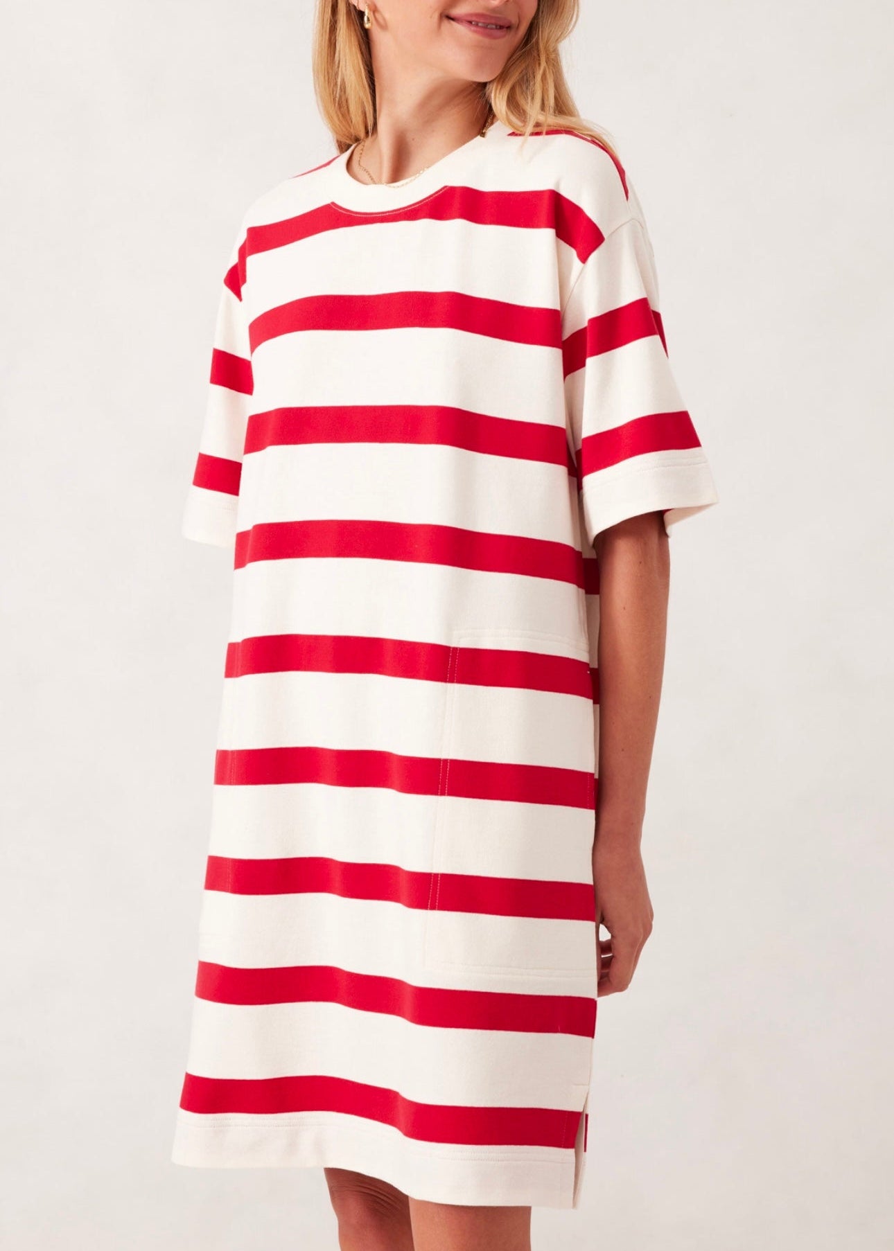 Mini Terry Dress ~ Red