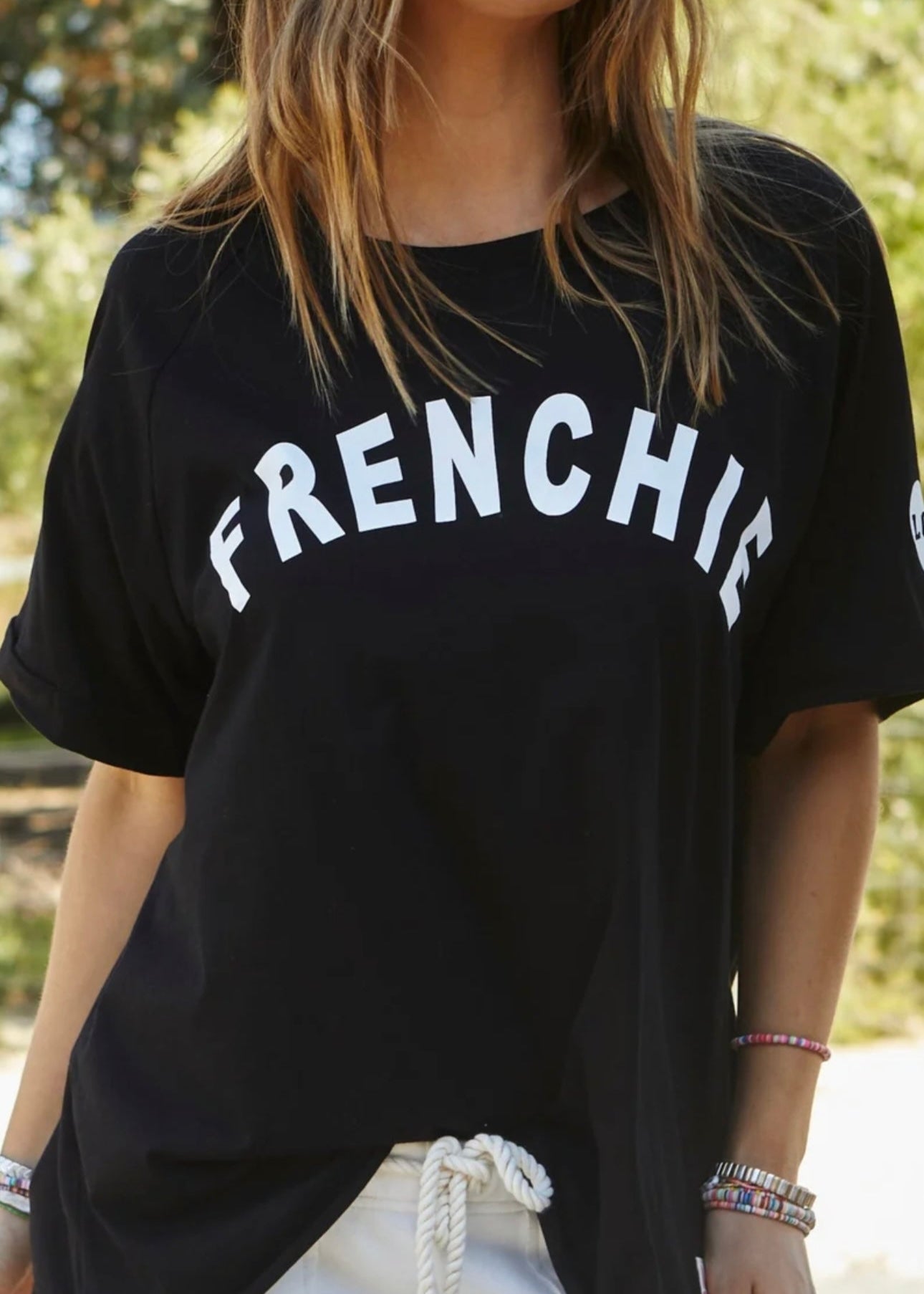 Frenchie Tee ~ Black