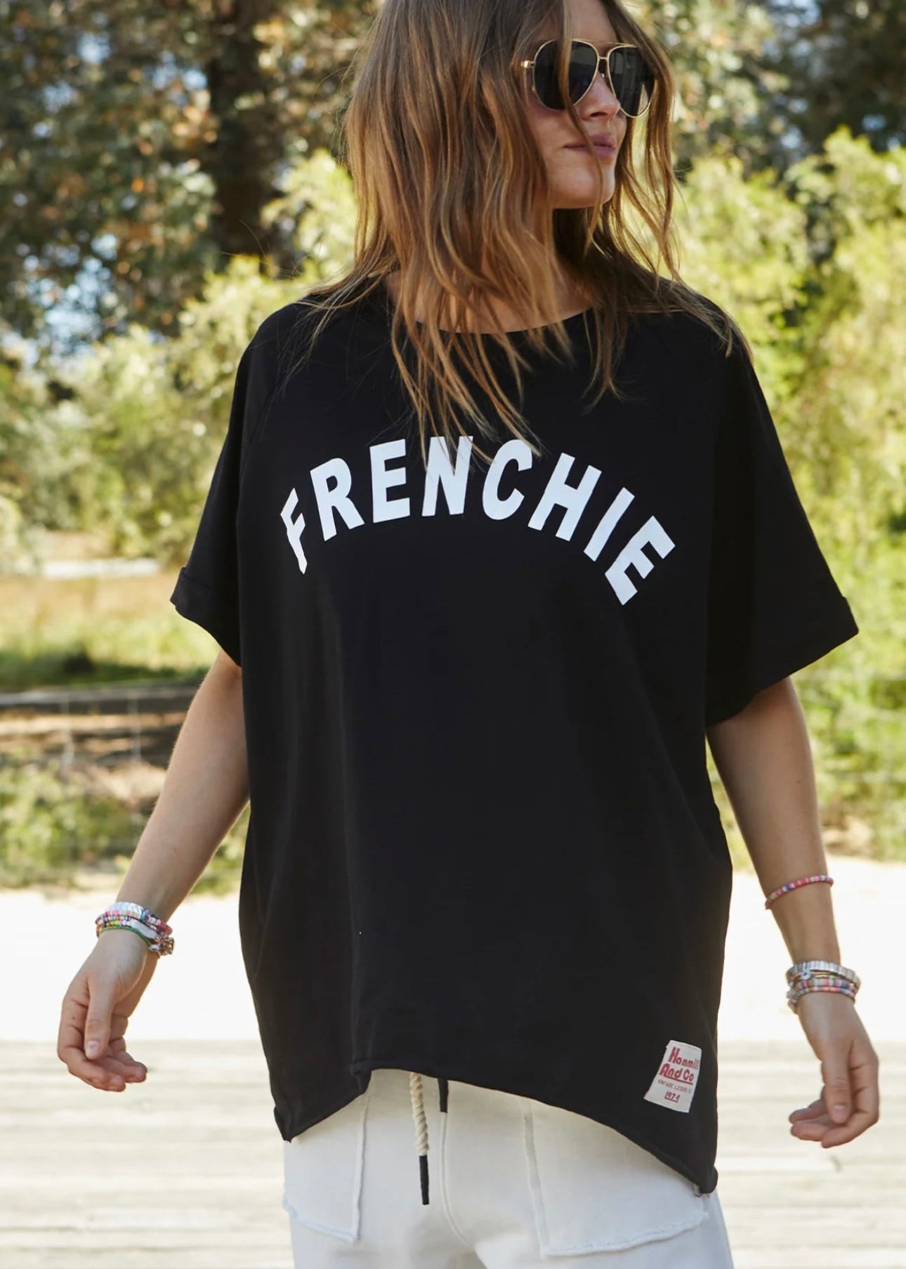 Frenchie Tee ~ Black