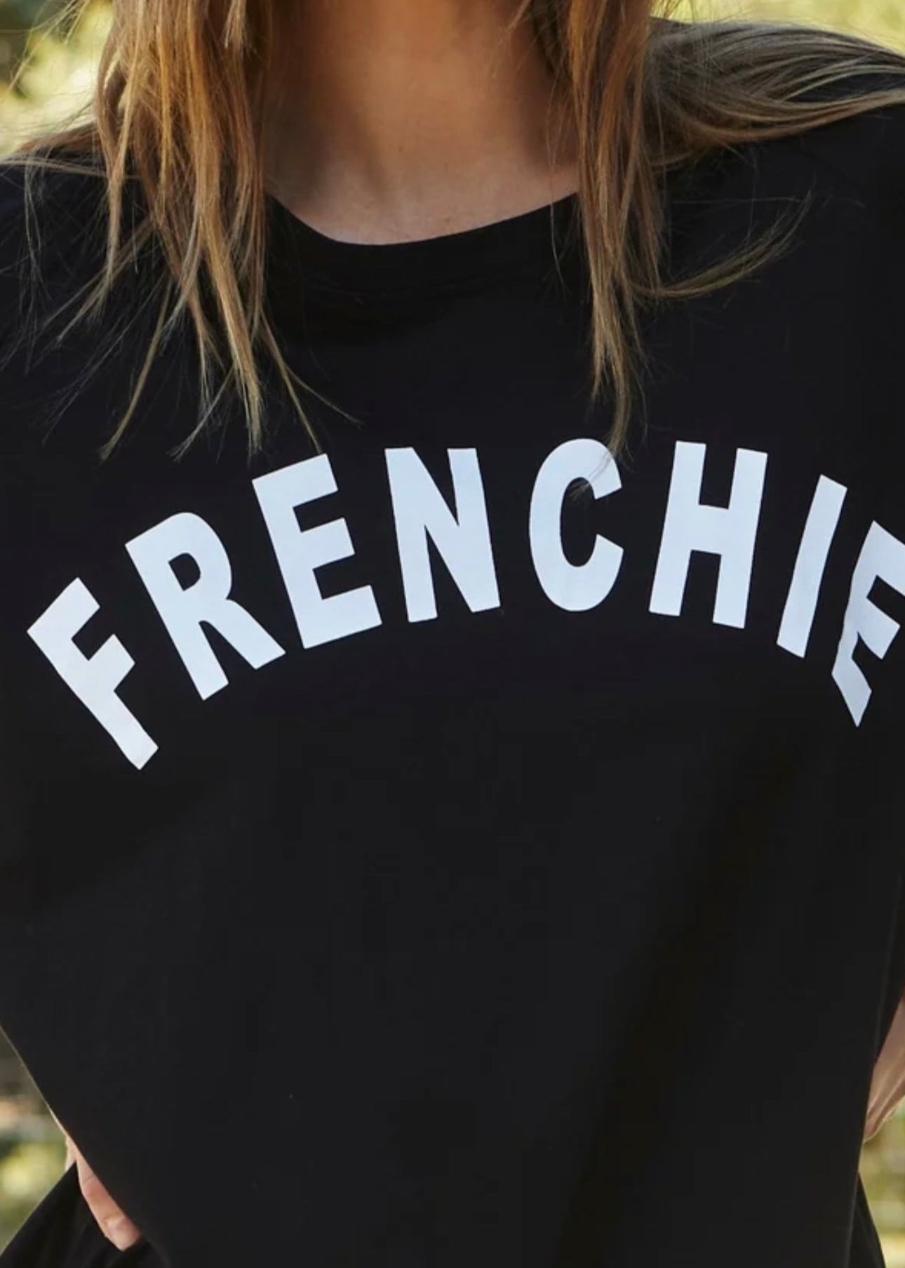 Frenchie Tee ~ Black