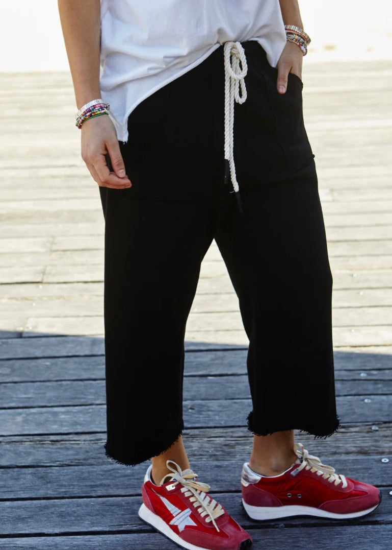 Frenchie Track Pant ~ Black