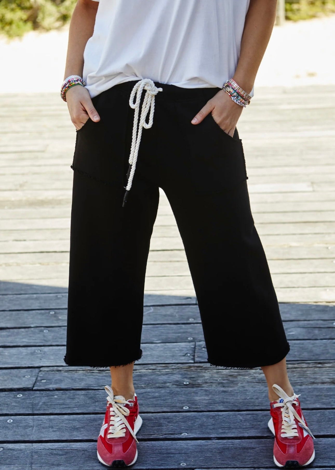 Frenchie Track Pant ~ Black