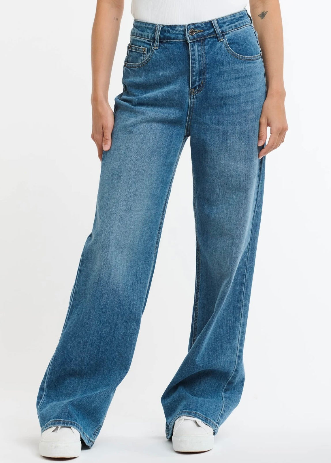 Attica Wide Leg Jeans ~ Denim
