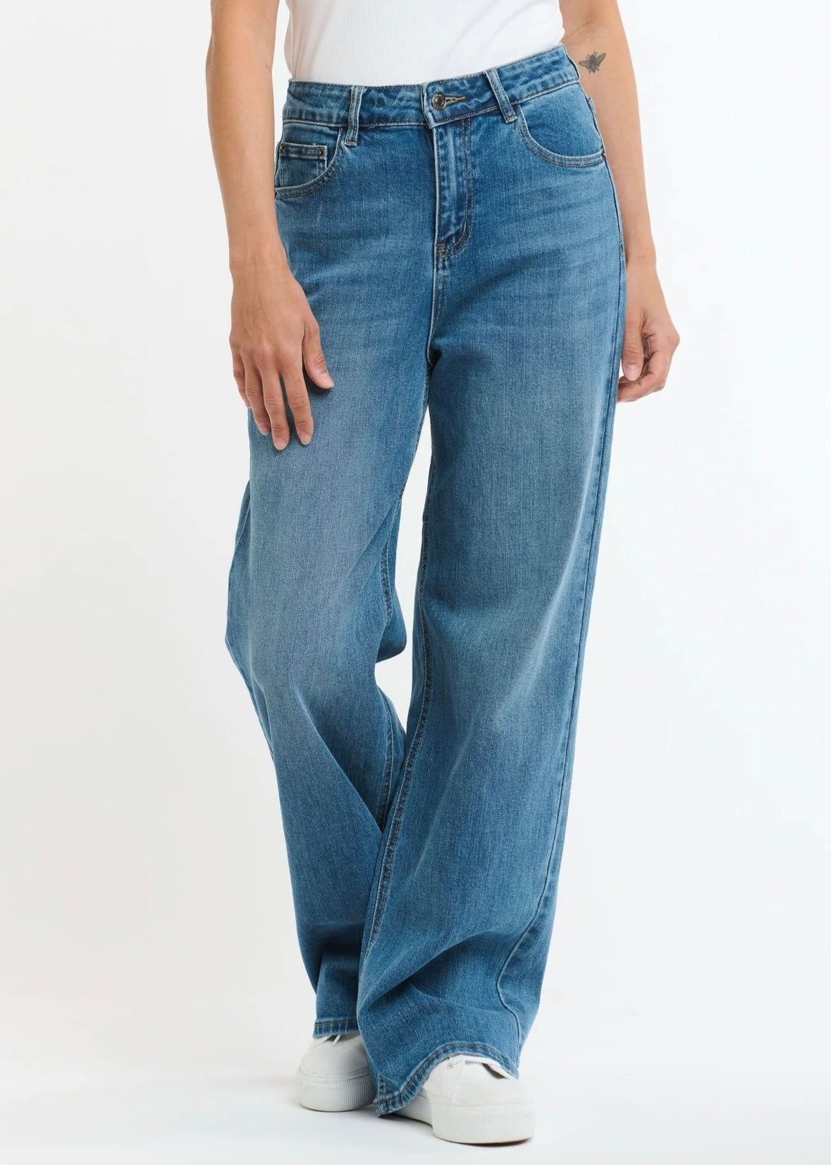 Attica Wide Leg Jeans ~ Denim