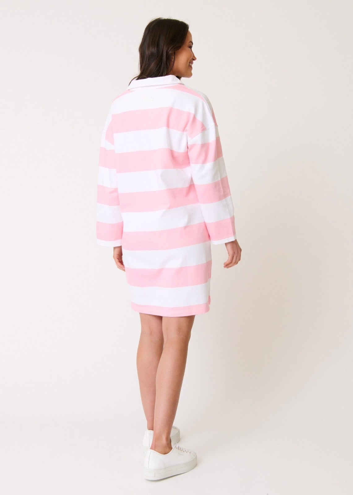 Lily Rugby Dress ~ Sweet Pea