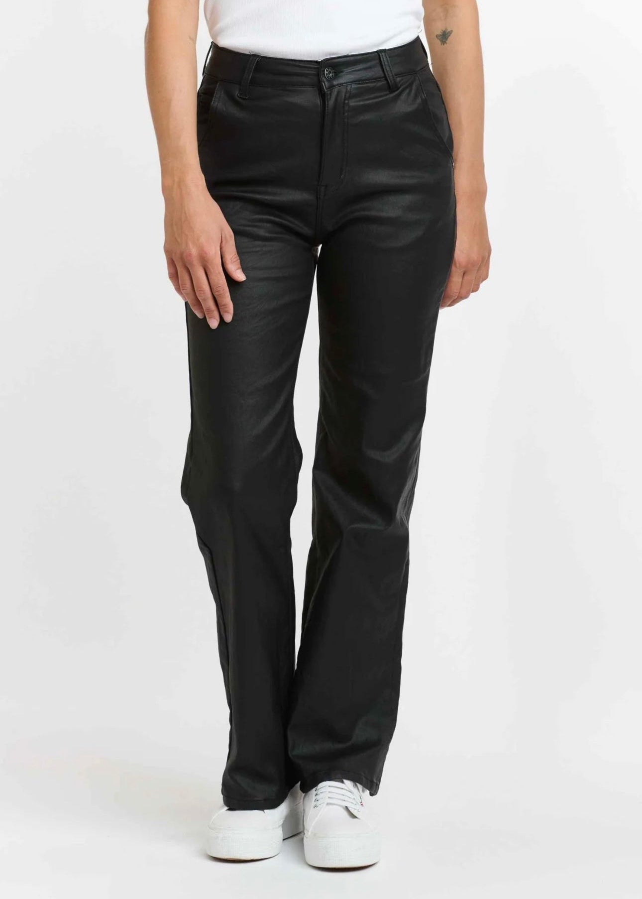 Shirley Coated Jeans ~ Black
