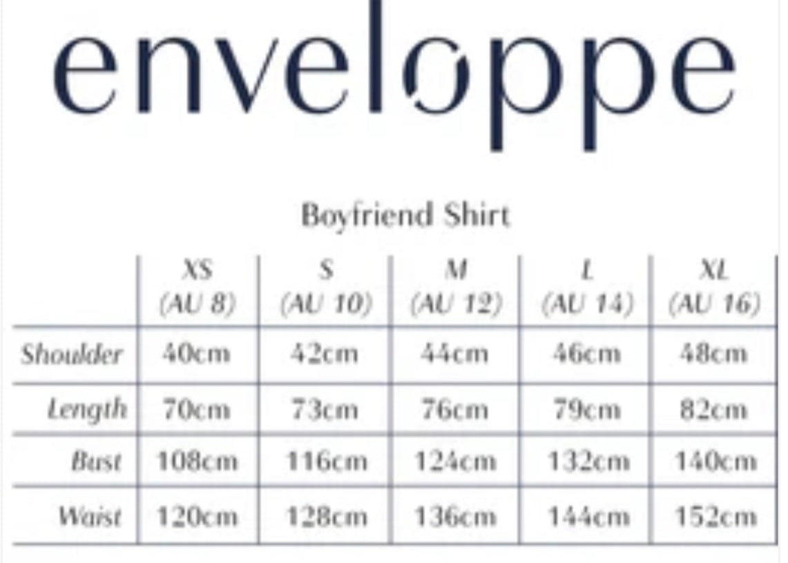 Boyfriend Linen Shirt ~ Mer