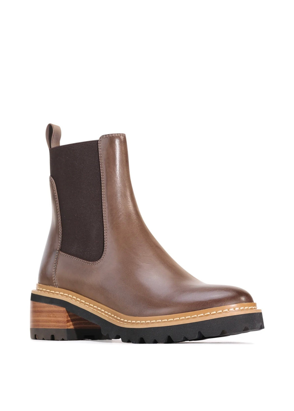 Linear Ankle Boot ~ Nocciola