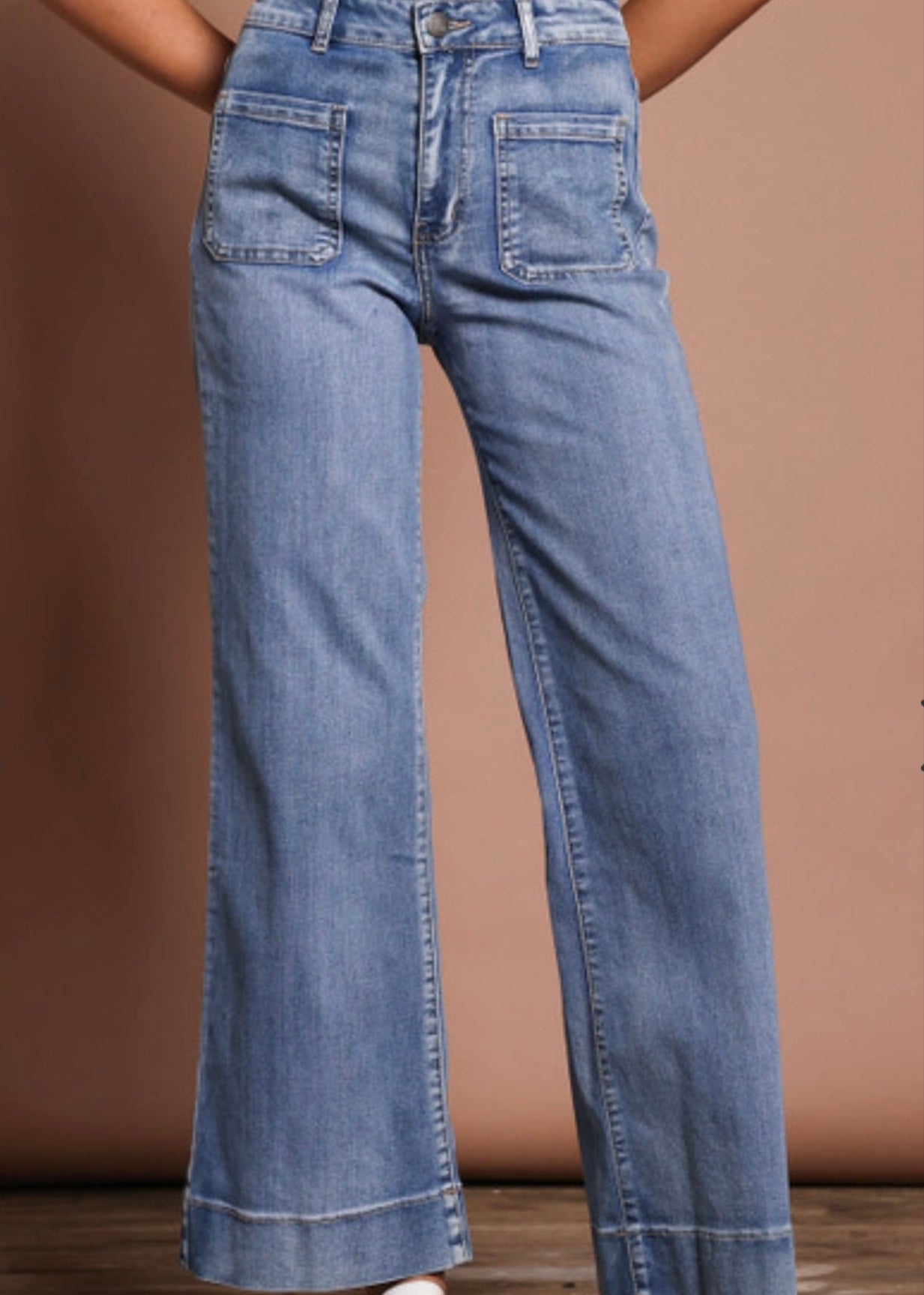 Nora Wide Leg Jeans ~ Denim