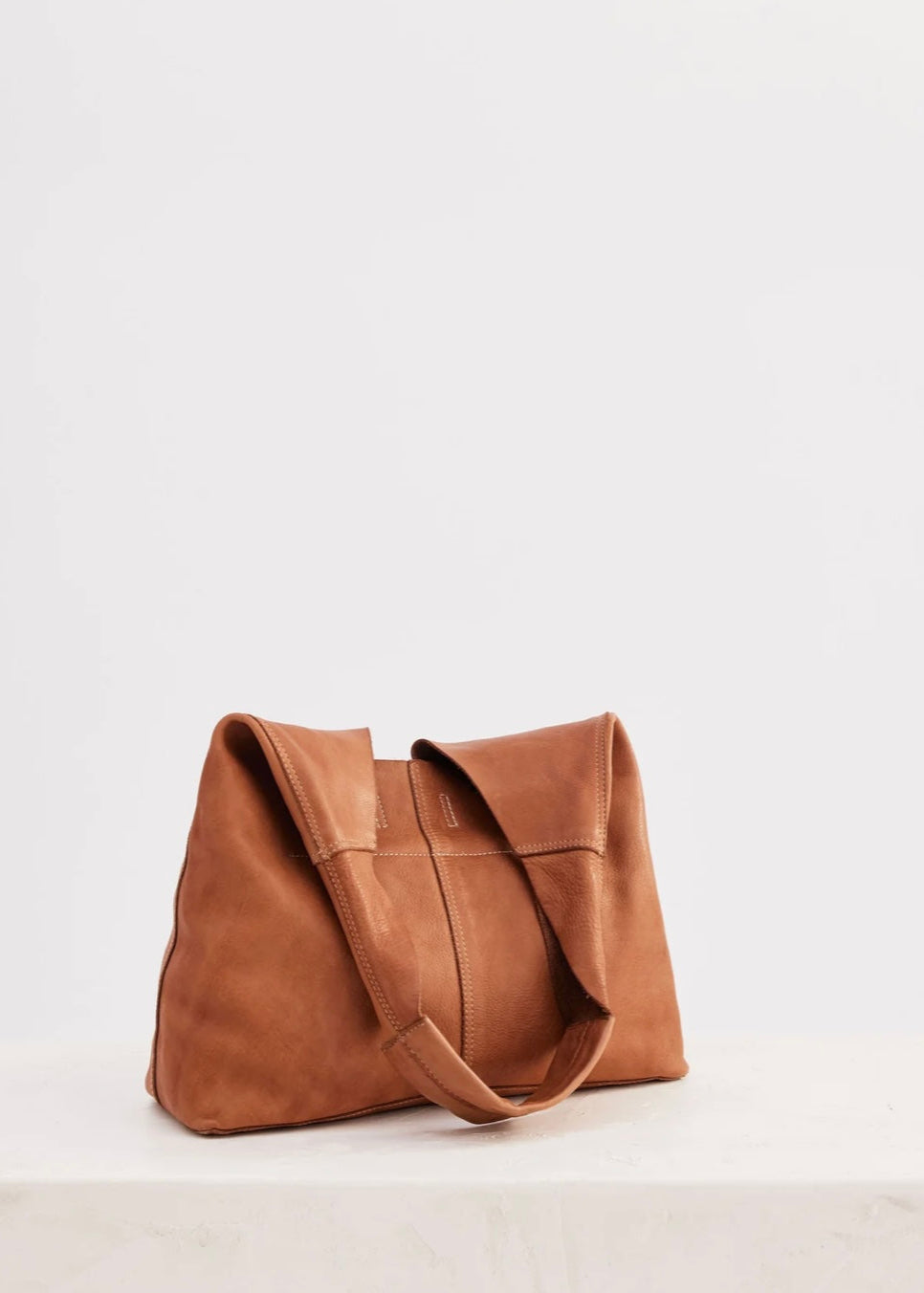Unlined Slouchy ~ Tan