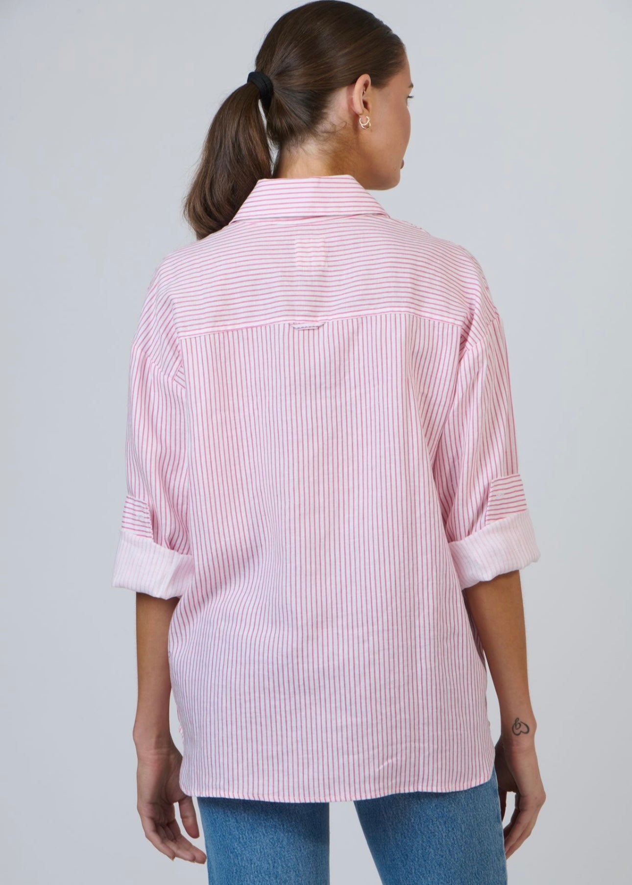 Boyfriend Shirt ~ Rayure Pivoine