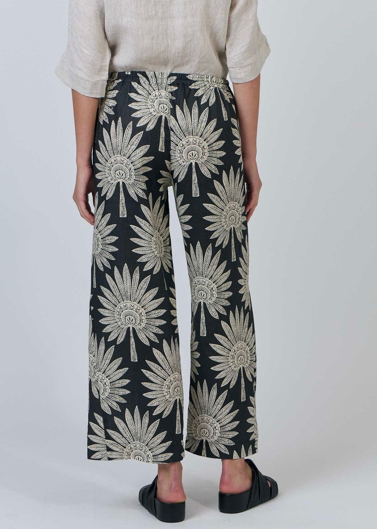 Linen Pant ~ Date Palm