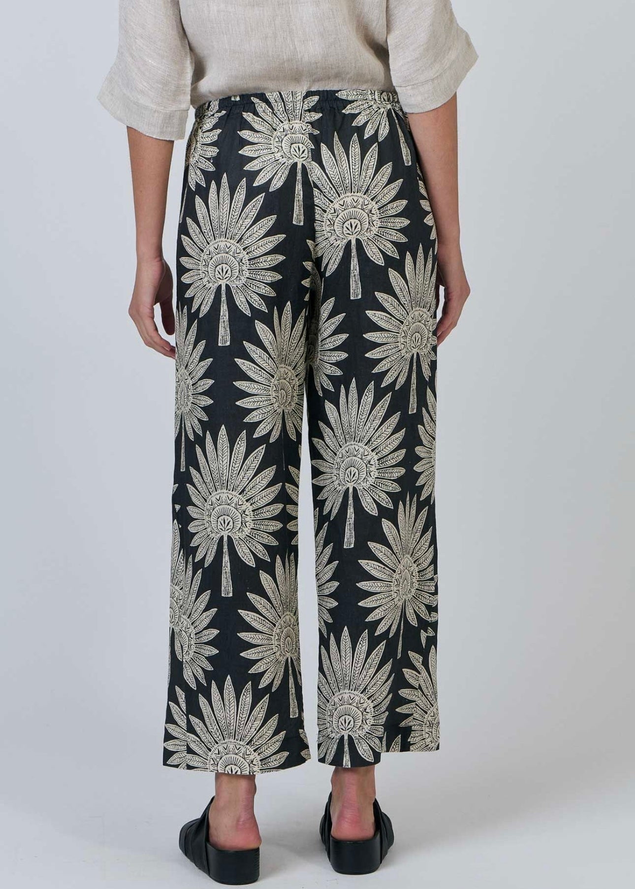 Linen Pant ~ Date Palm