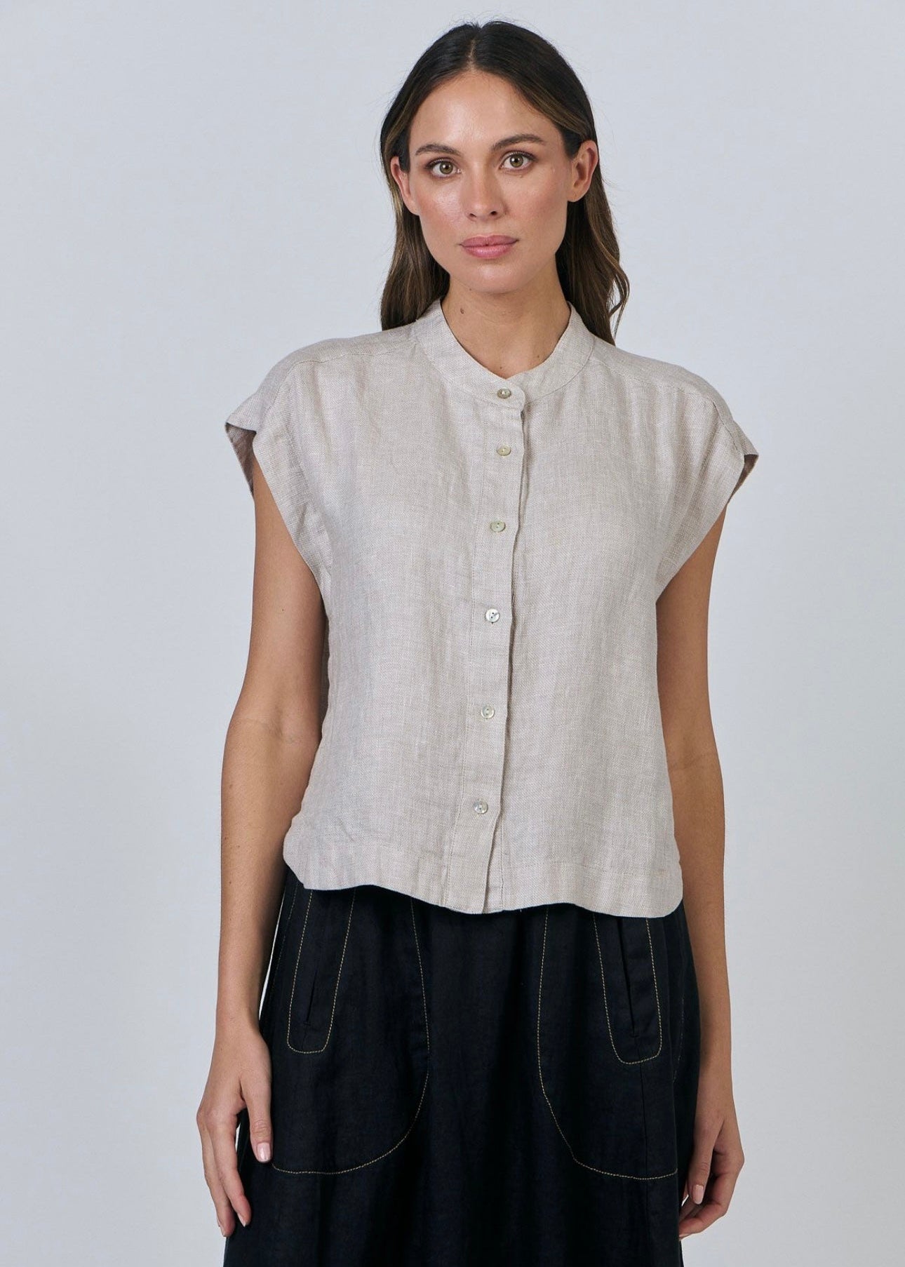Linen Shirt ~ Dune