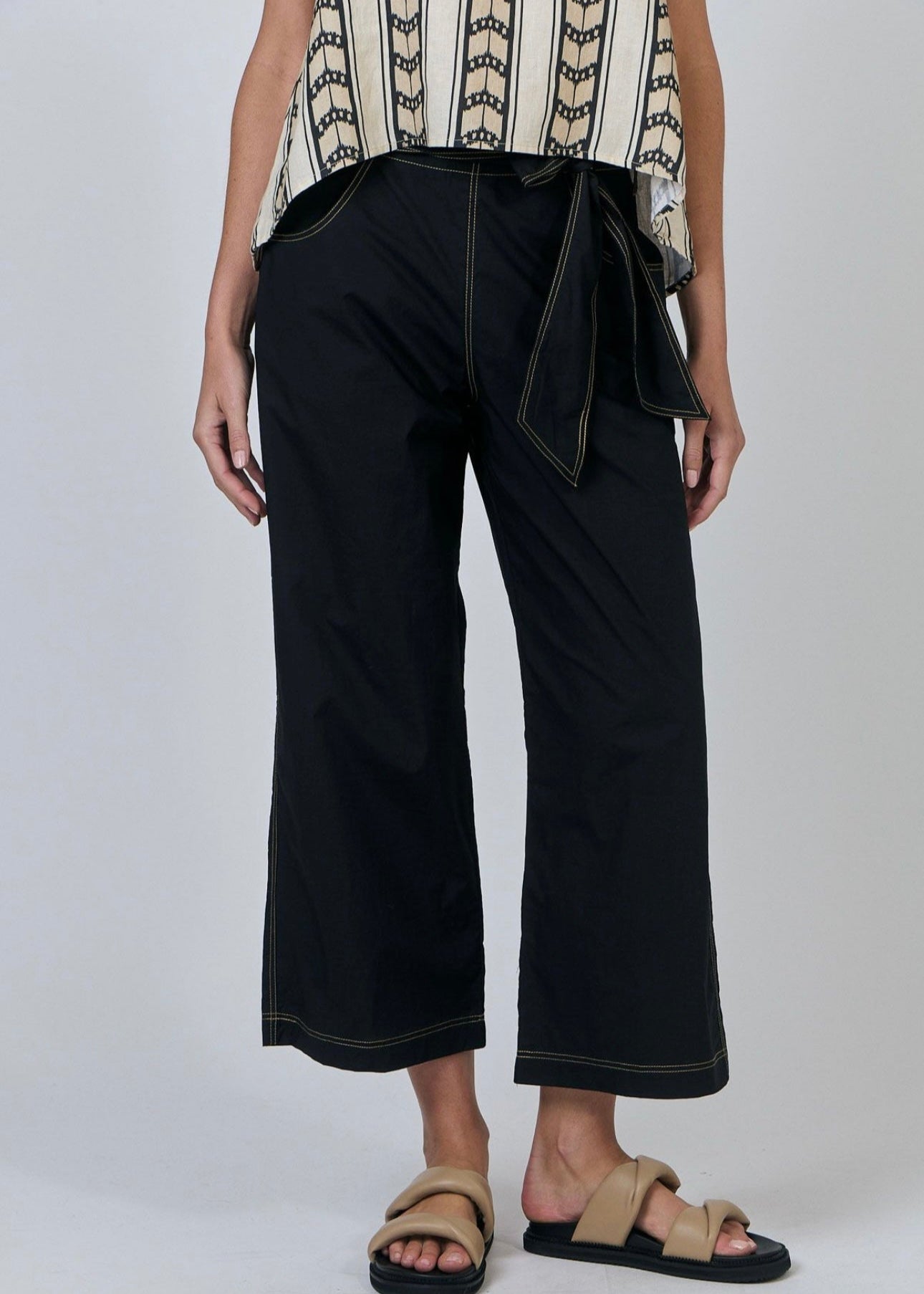 Poplin Pant ~ Black