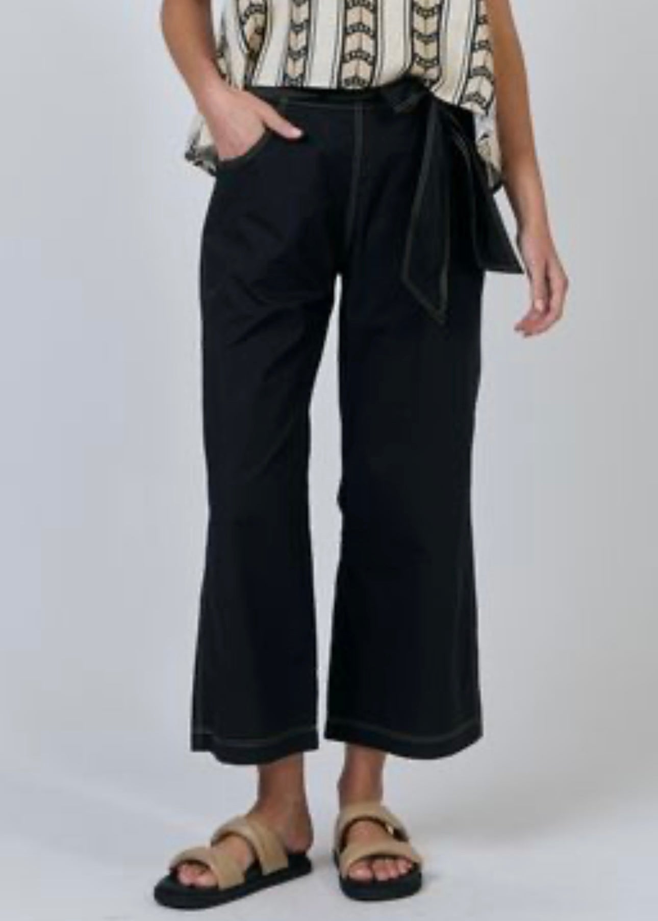 Poplin Pant ~ Black