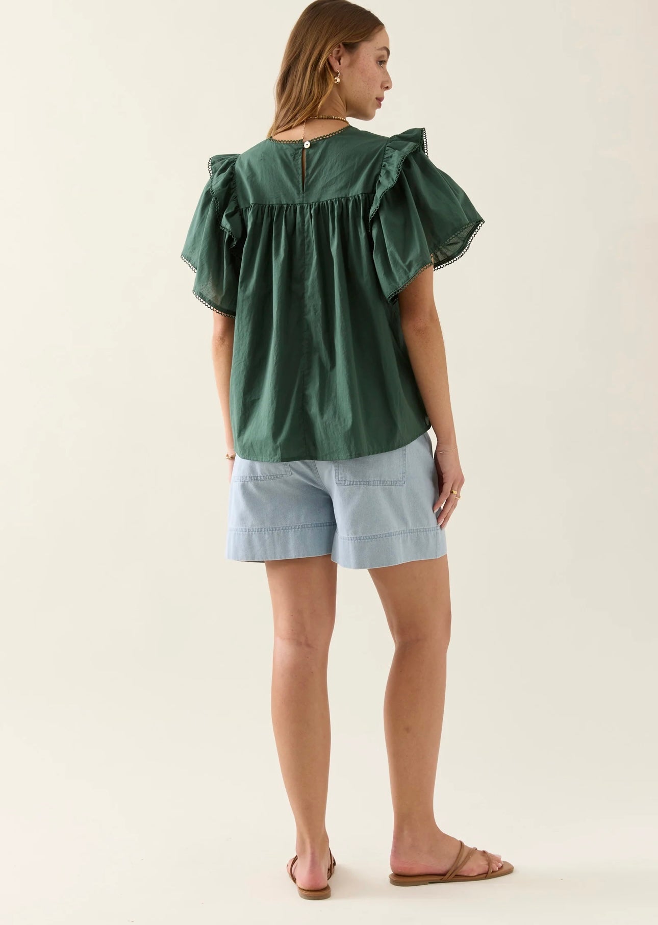 Aurora Frill Top ~ Myrtle