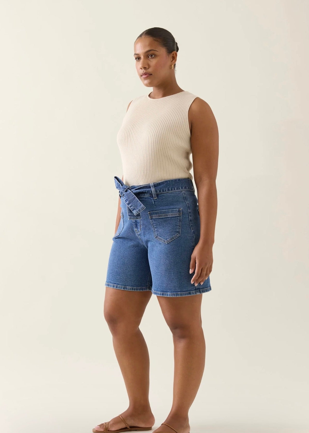 Margot Denim Short ~ Denim