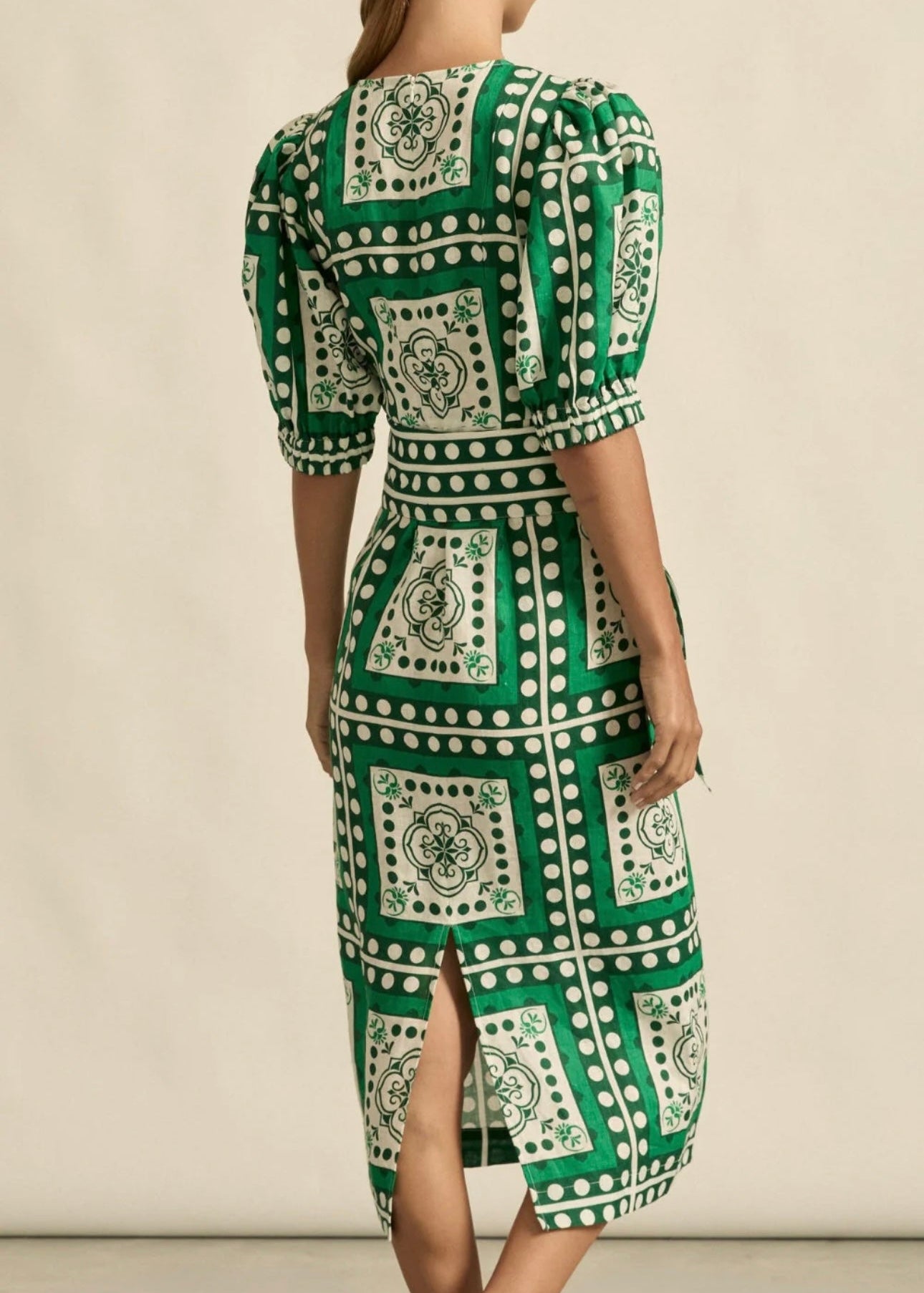 Wander Dress ~ Parrot Scarf