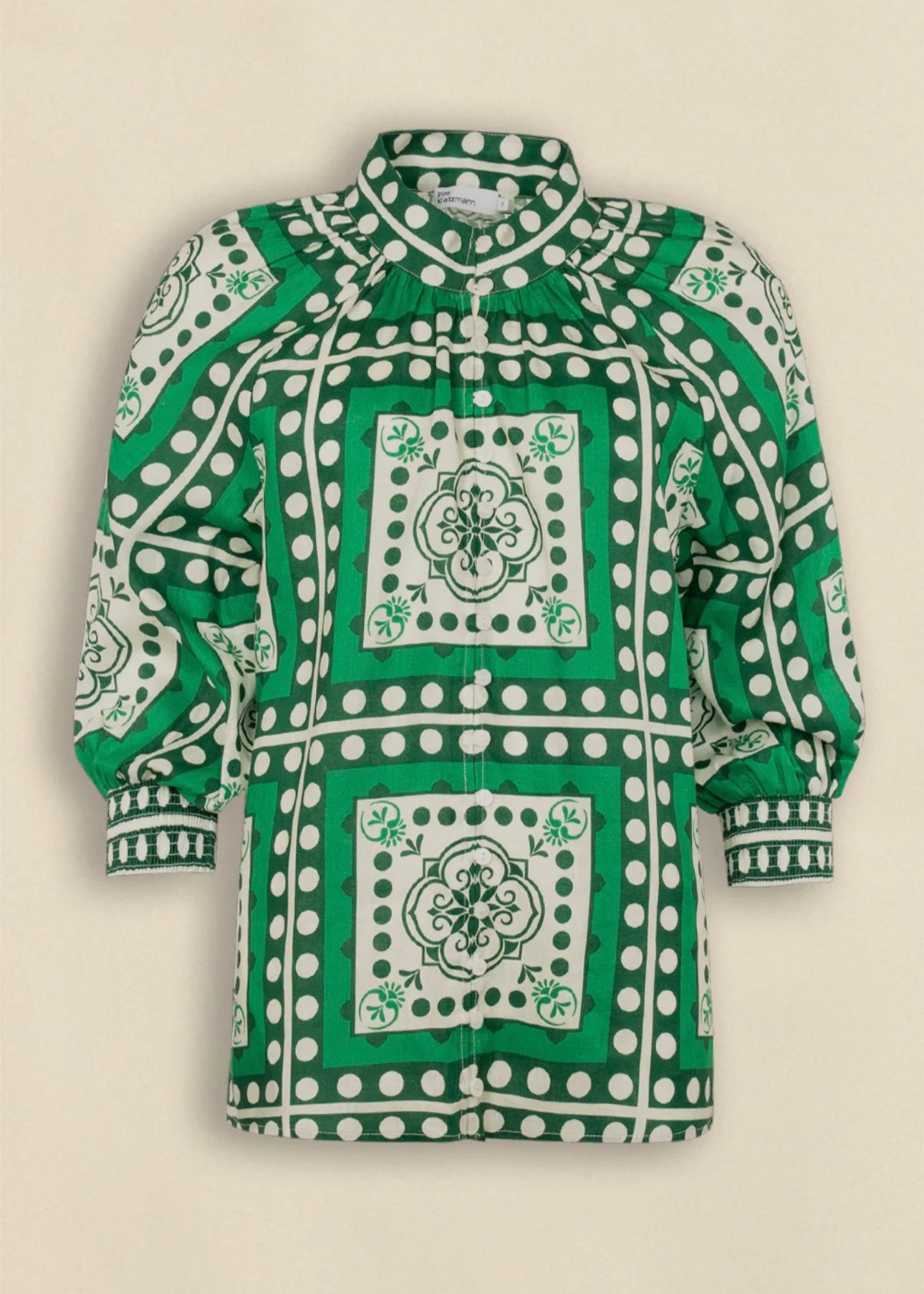 Inspire Top ~ Parrot Scarf