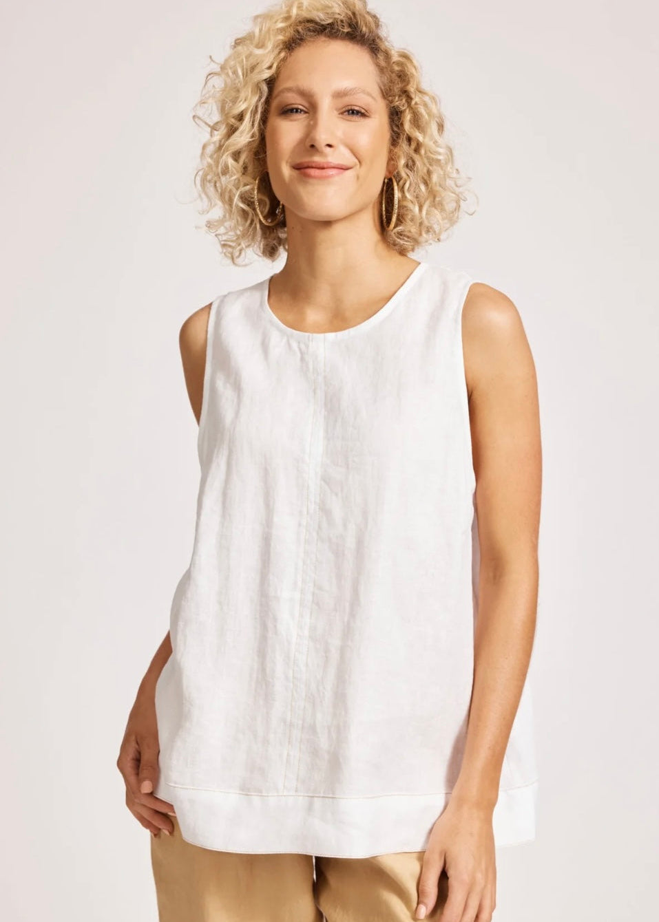 Miramar Tank Top ~ White