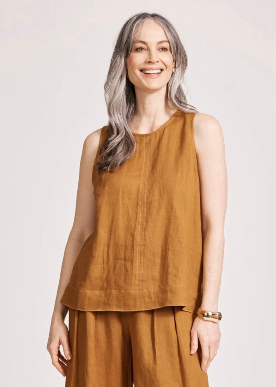 Miramar Tank Top ~ Caramel