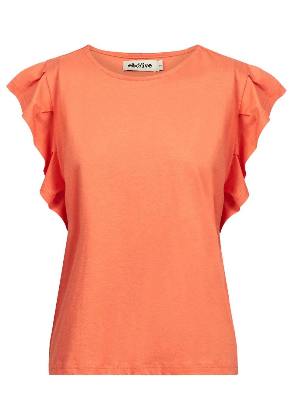 Francia Frill Tank ~ Coral