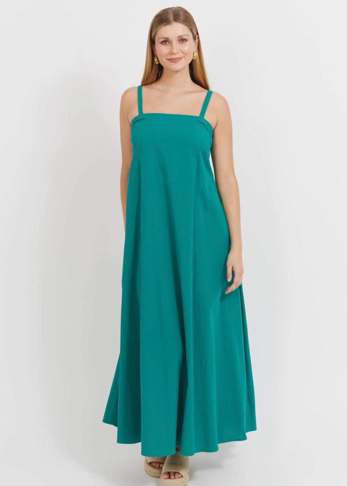 Santos Convertible Tank Maxi ~ Teal
