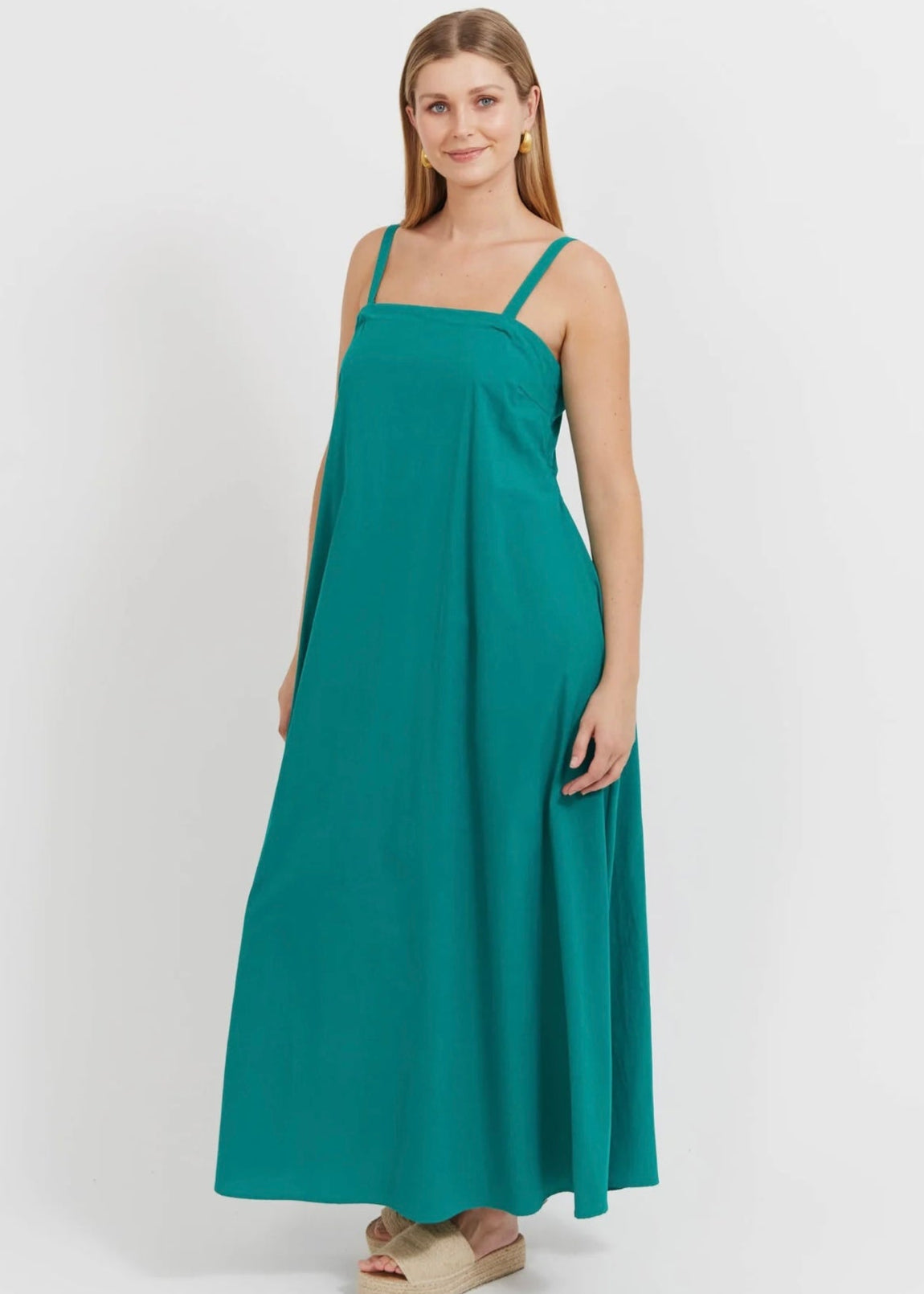 Santos Convertible Tank Maxi ~ Teal