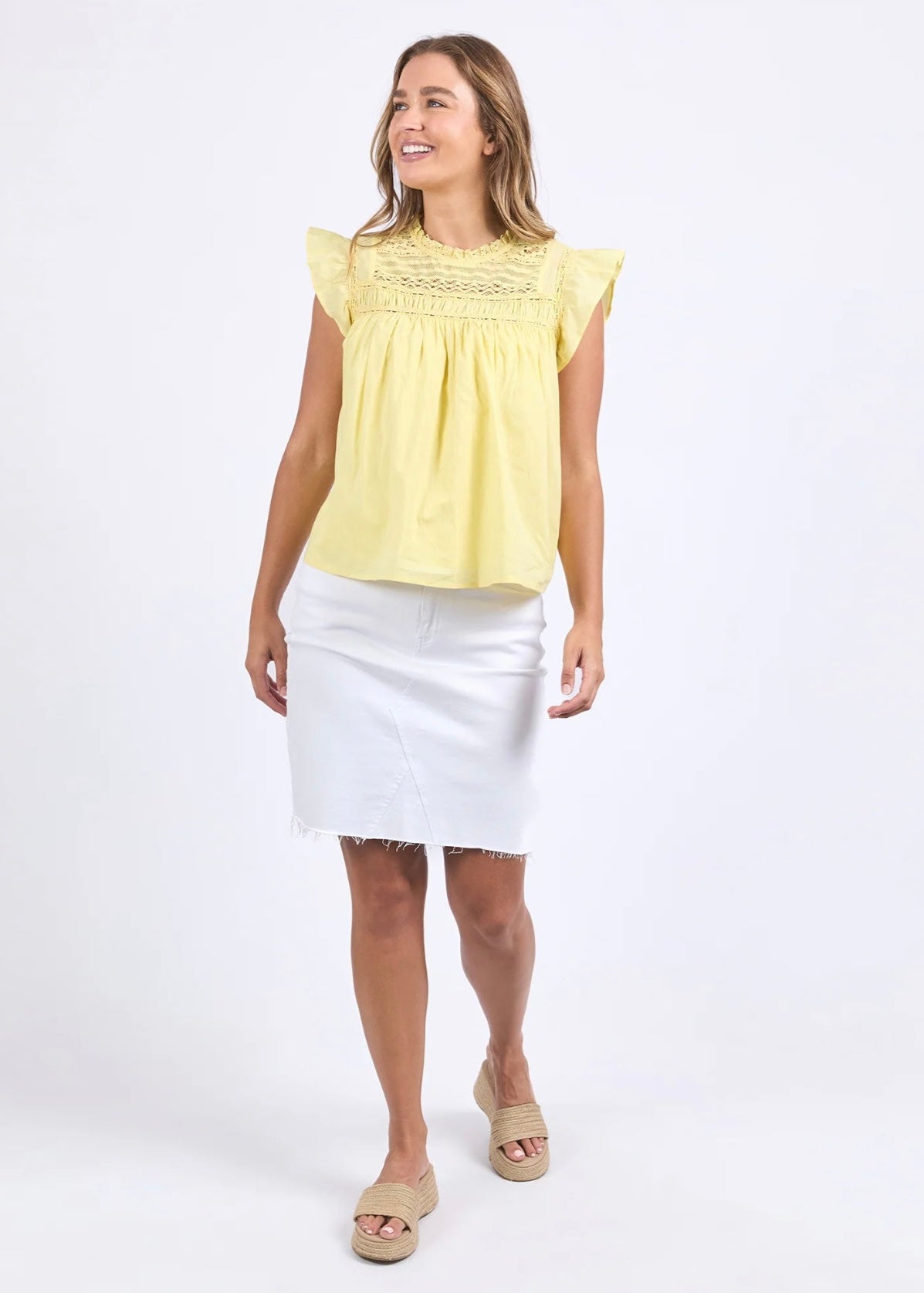 Adelyn Top ~ Lemon